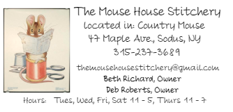 Mouse House Stitchery